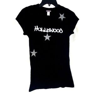 Little Secret Womens Hollywood Top Black Size M